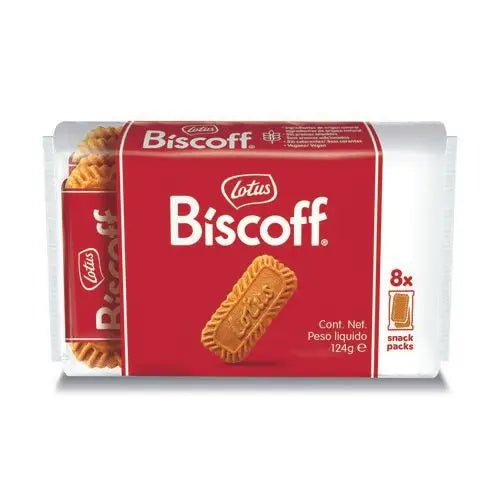 Biscoff Biscuits Lotus Snack Packs -124gm