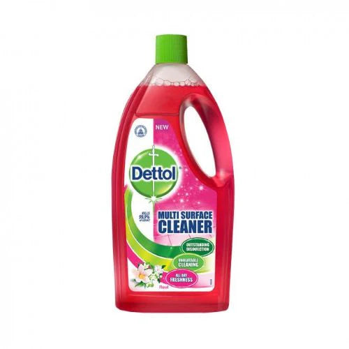 Dettol Antibacterial Power Floor Cleaner (Floral) - 1L