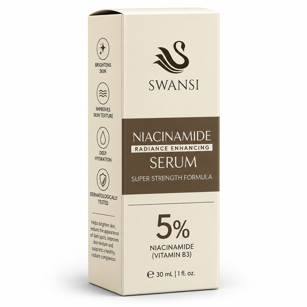 Swansi Niacinamide Radiance Enhancing Serum 5% 30ml · Default Title
