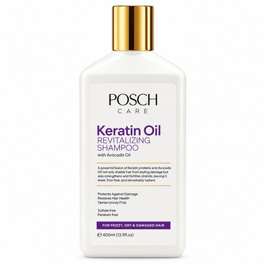 Posch Care Keratin Oil Shampoo 400ml · Default Title