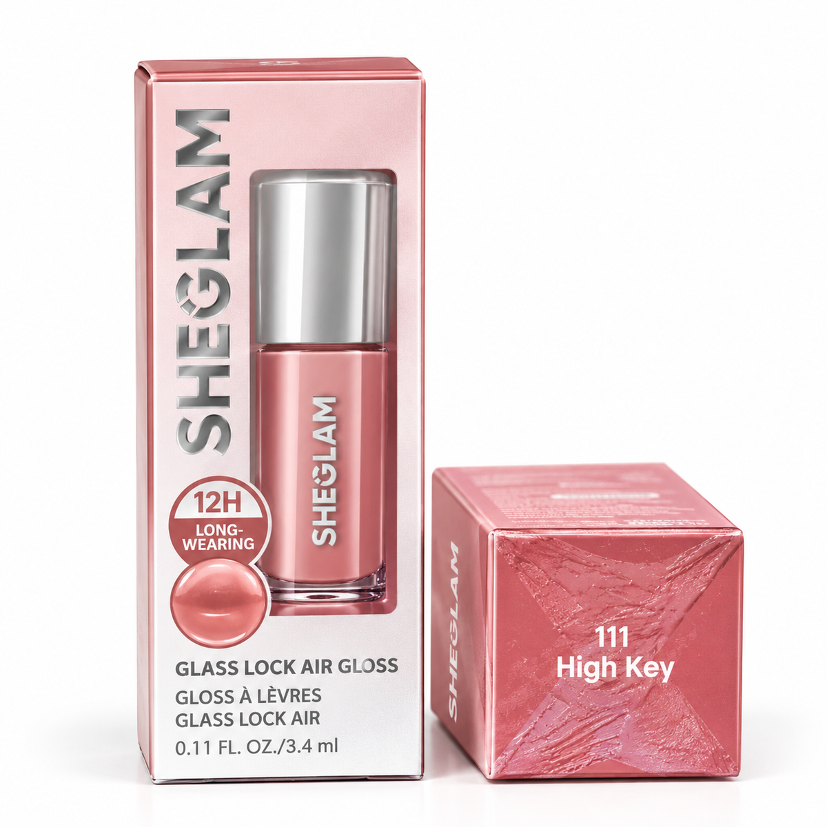 Sheglam Glass Lock Air Gloss 111 High Key · Default Title