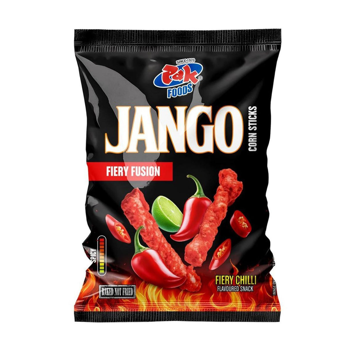 Pak Foods Jango Fiery Fusion Rs 70