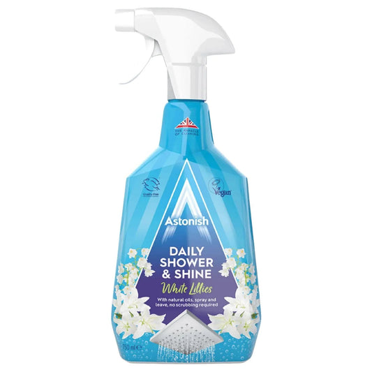 Astonish Daily Shower & Shine White Lilies 750Ml