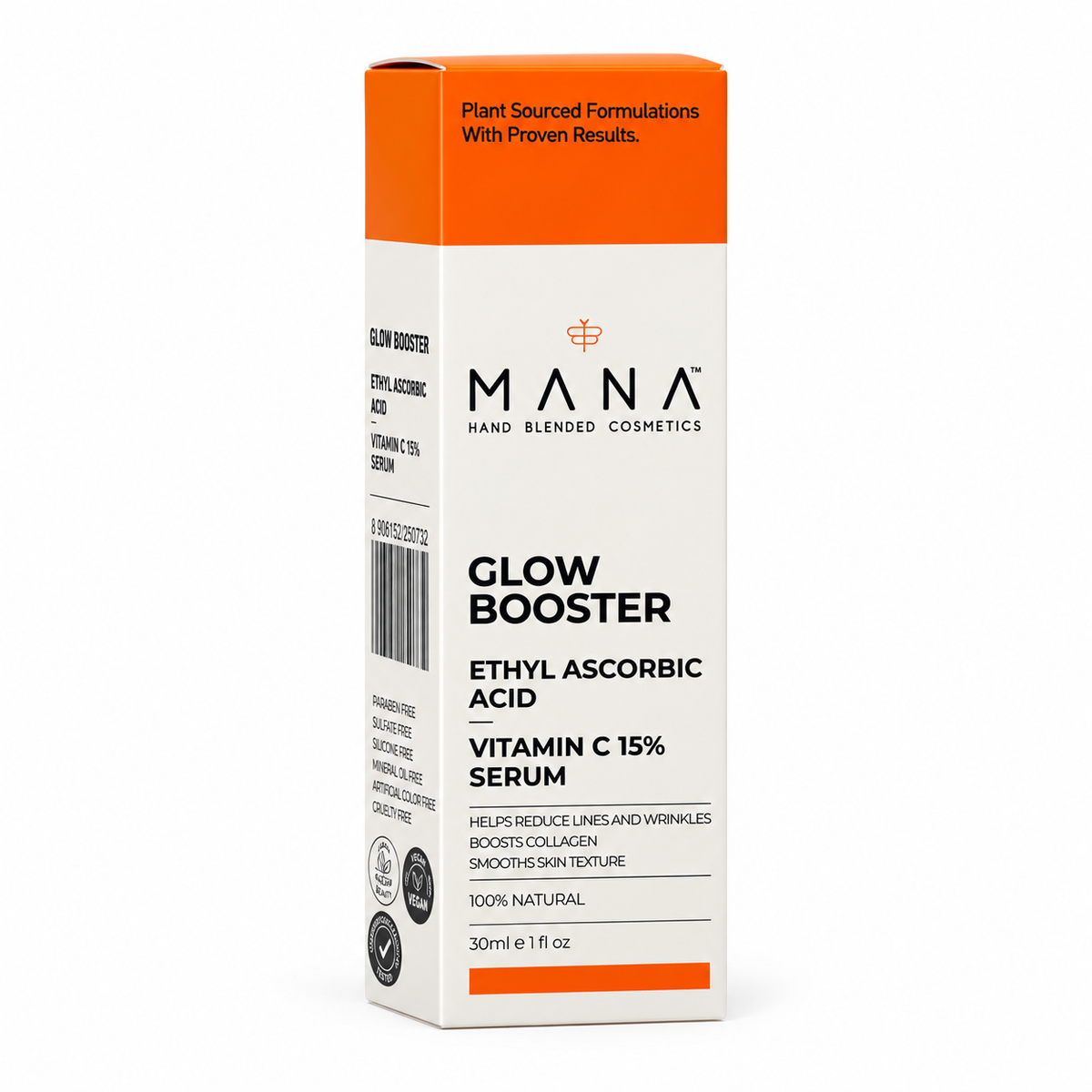 Mana Beauty Glow Booster Vitamin C Serum 30ml · Default Title