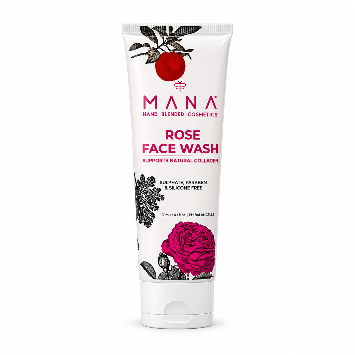 Mana Rose Face Wash -150ml · Default Title