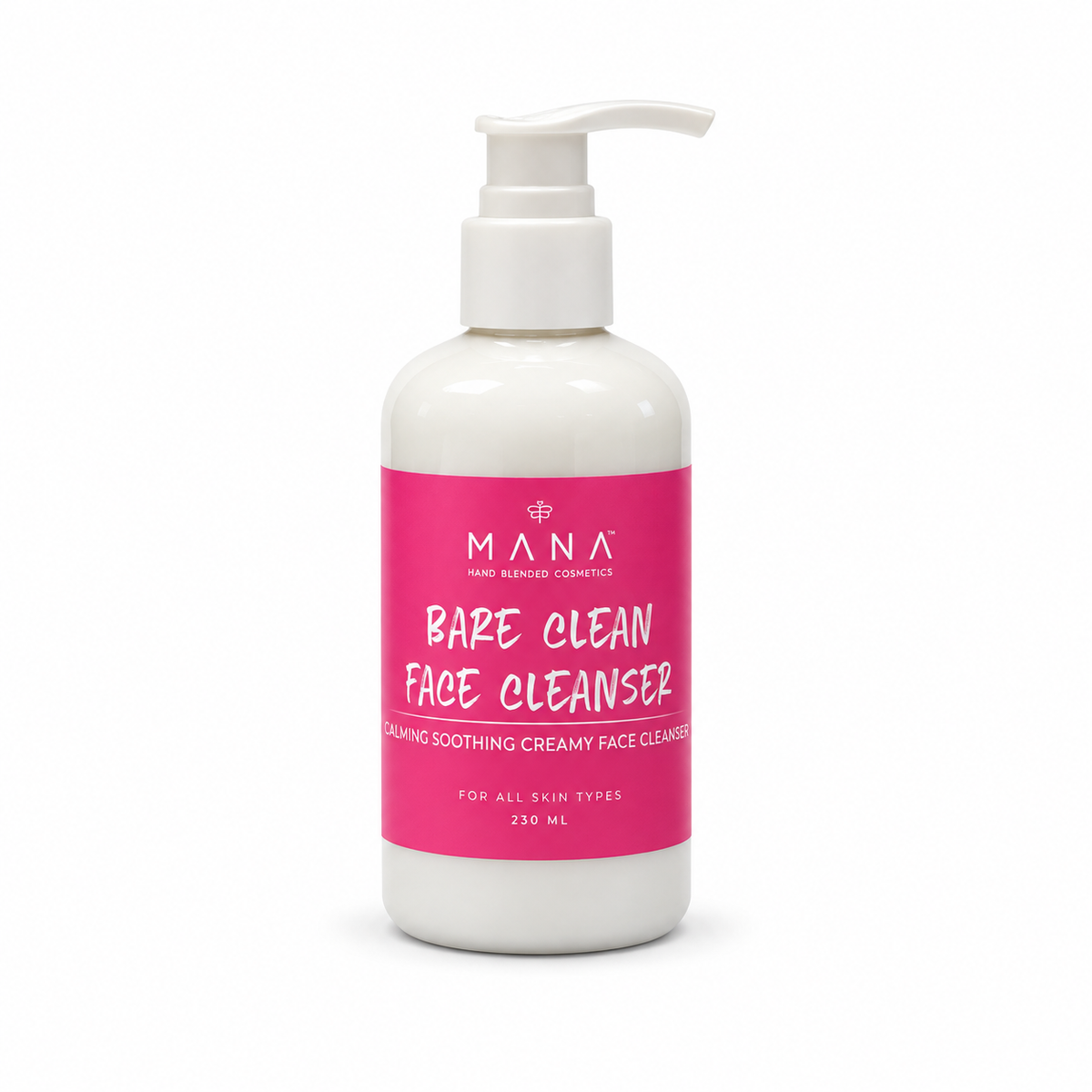 Mana Bare Clean Face Cleanser 230ml · Default Title