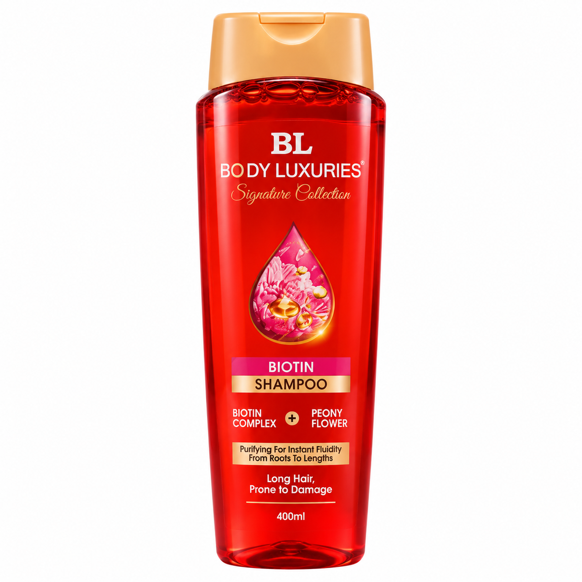 Body Luxuries Biotin Shampoo -400ml · Default Title