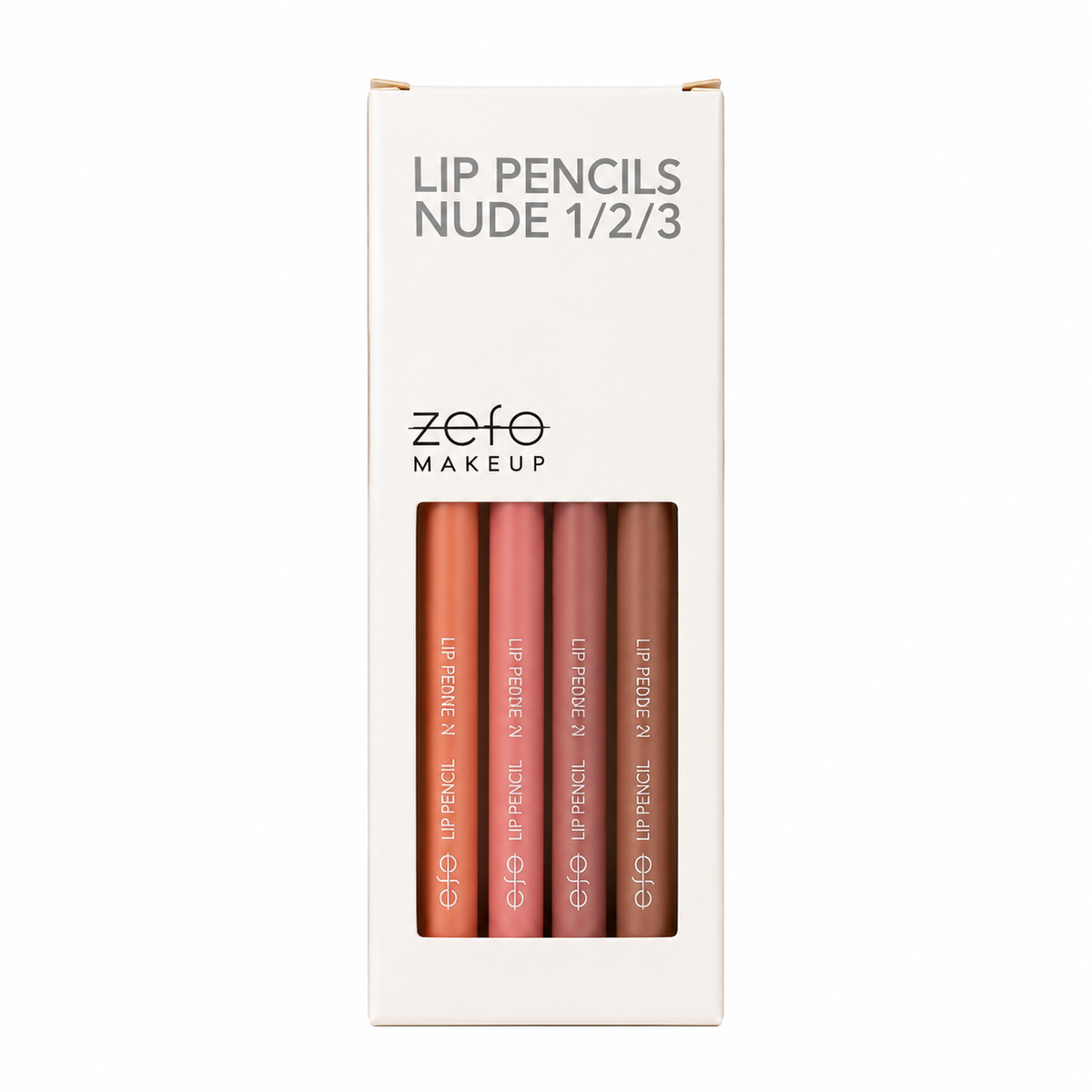 Nabila Zero Make Up Lip Pencil Nude 3 in 1(1-2-3 ) 1Gm · Default Title