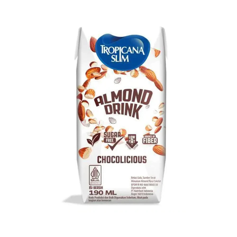 Tropicana Slim Almond Drink Sugar Free Chocolicious 190ml