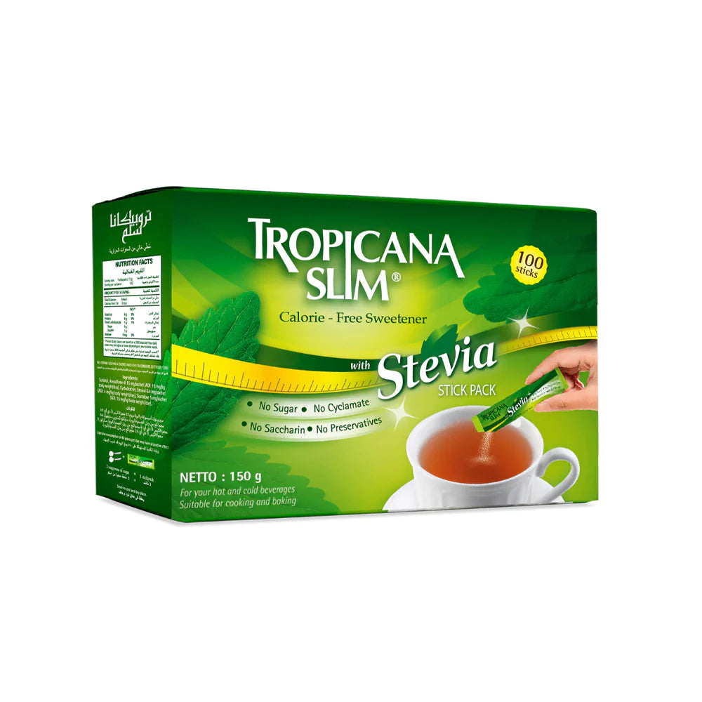 Stevia Tropicana Slim Diet Sticks 150gm 100s