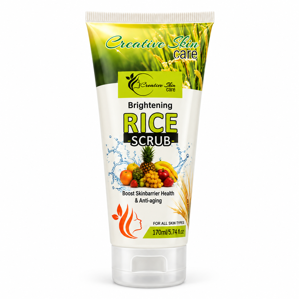 Creative Skin Rice Scrub -170ml · Default Title