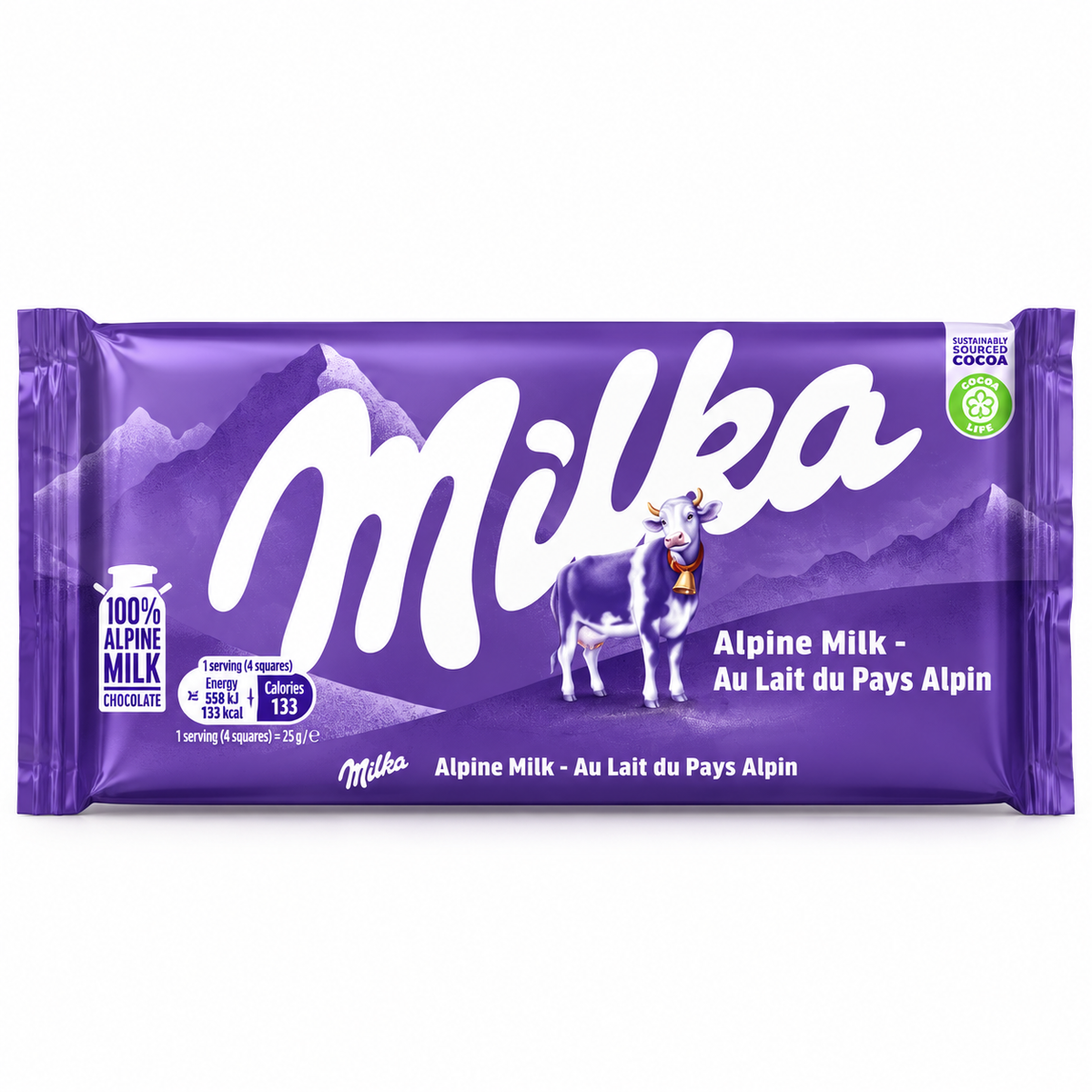 Milka Alpine Milk Chocolate 98Gm · Default Title