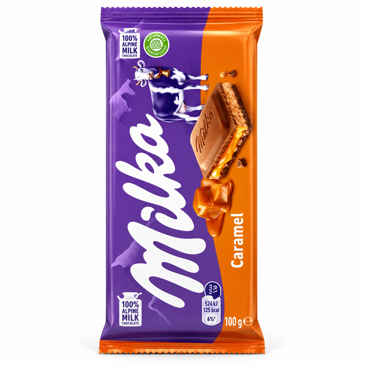 Milka Chocolate Caramel 95Gm · Default Title