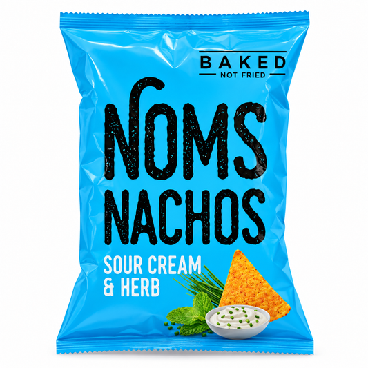 Noms Nachos Chips Sour Cream & Herb -64g · Default Title