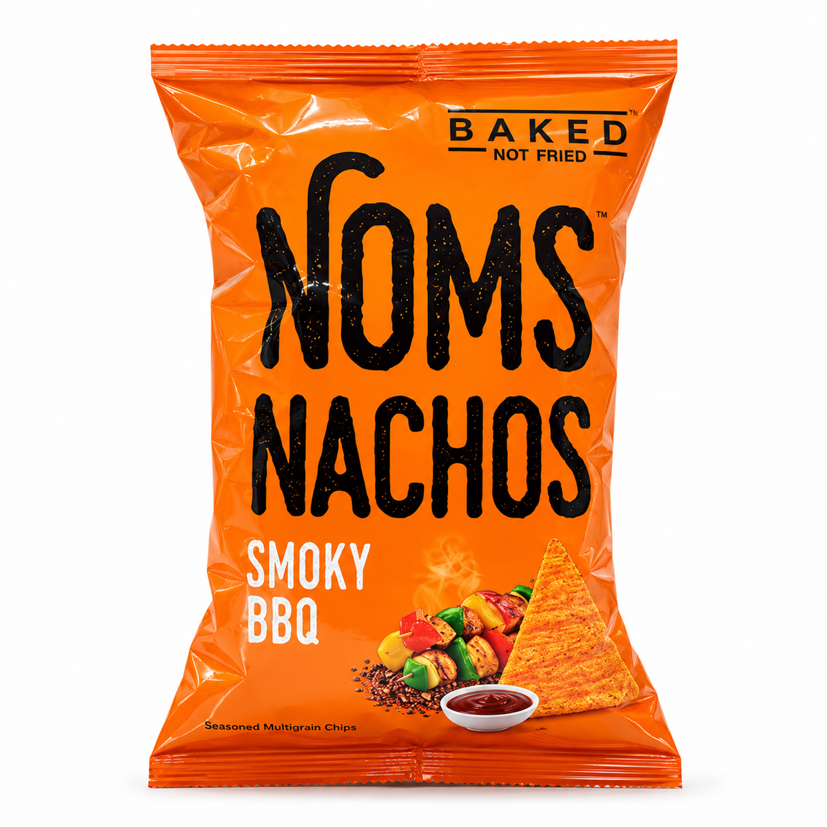 Noms Nachos Chips Smoky BBQ -64g · Default Title