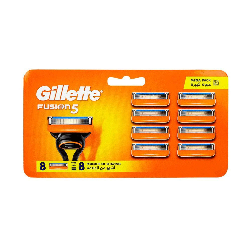 Gillette Fusion 5 Cartridges Pack Of 8pc