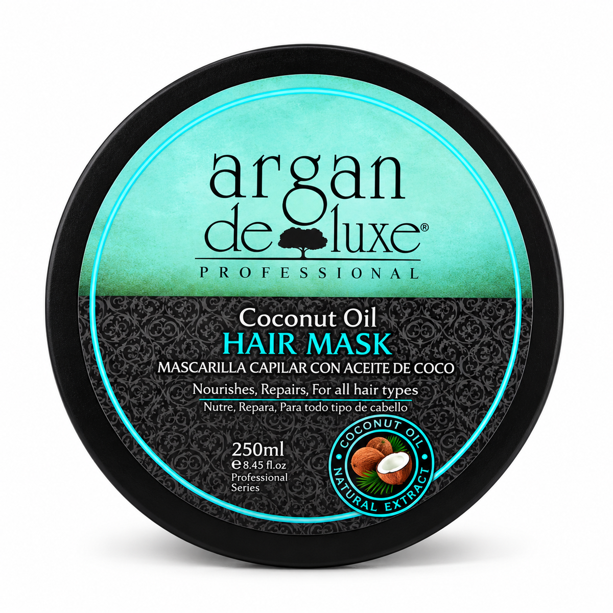 Argan De Luxe Coconut Hair Mask -250ml- · Default Title