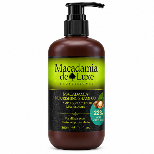 Macadamia De Luxe Nourishing Shampoo -300ml- · Default Title