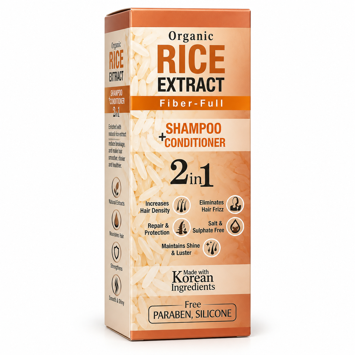 BNB Rice Extract Shampoo + Conditioner 250ml · Default Title