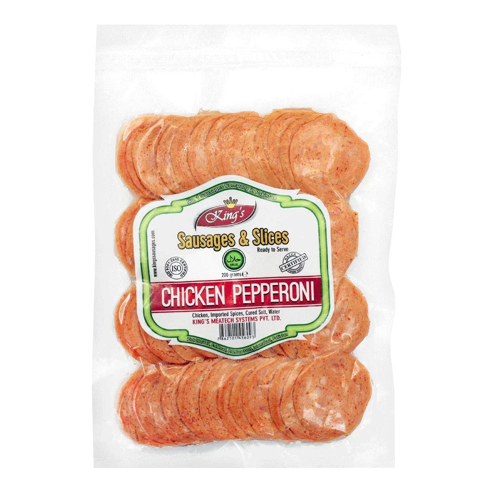 Kings Chicken Pepperoni 200gm