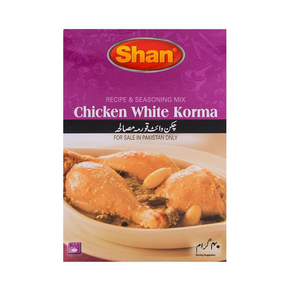 SHAN CGICKEN WHITE KORMA MASALA 50G