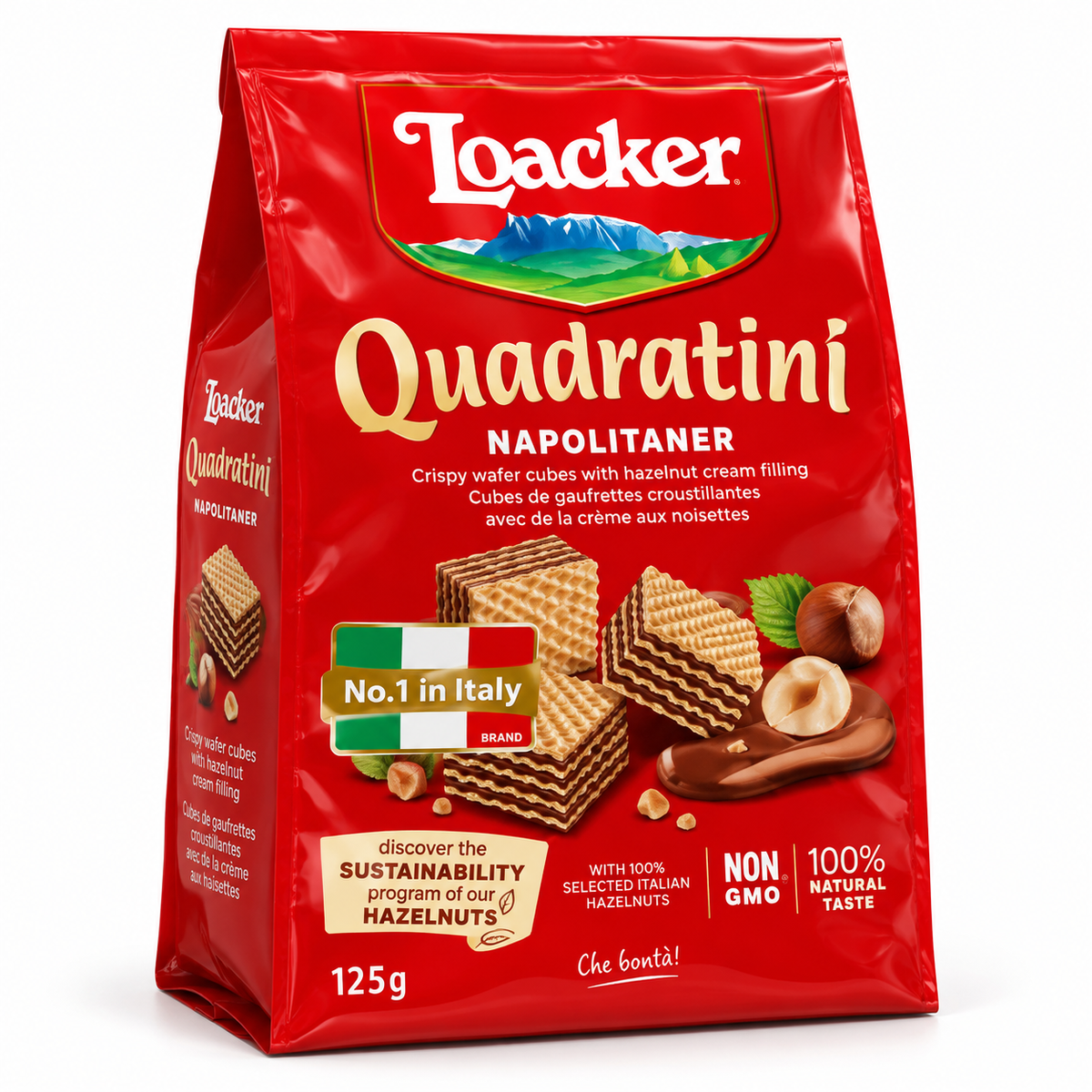 Loacker Classic Wafer Napolinater (Pouch) - 125g · Default Title