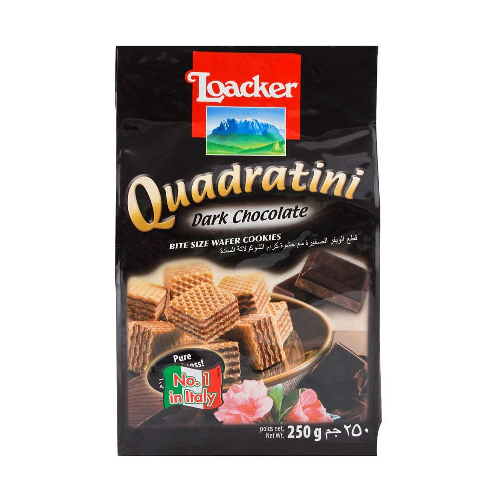 Loacker Classic Wafer Dark Chocolate (Pouch) - 250g
