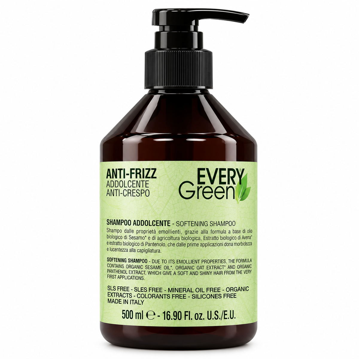 Every Green Shampoo Anti-Frizz -500ml · Default Title