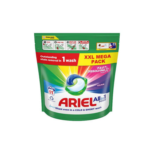 Ariel Colour Pods 51Wash