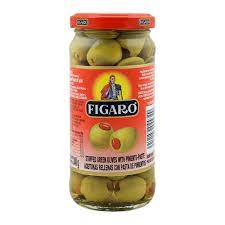 Figaro Green Olives Stuffed With Pimento -  130g