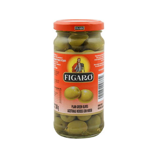 Figaro Green Olives Plain - 140g