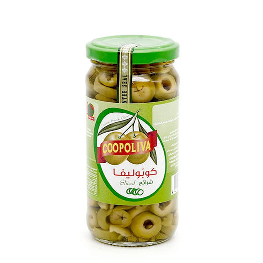 Coopolive Sliced Green Olives  114gm/235gm
