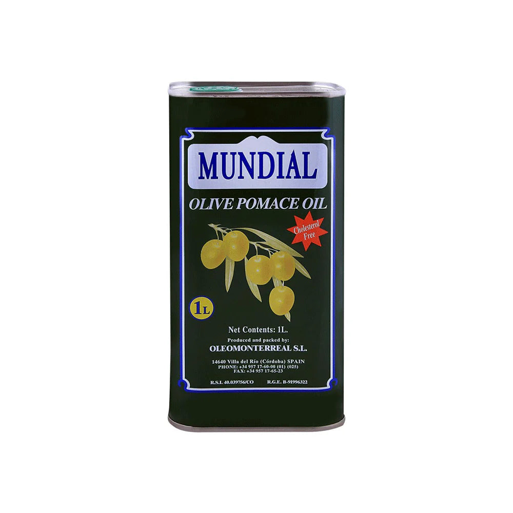 Mundial Olive Pomace Oil Tin -1L