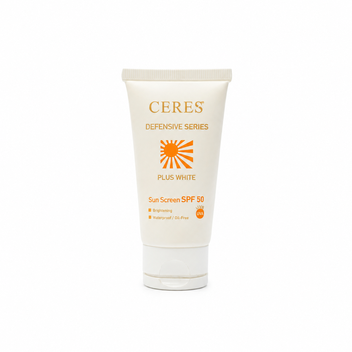 Ceres Plus White SunScreen SPF 50 -50ml · Default Title