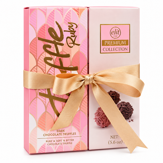 Elit Ruby Truffle Milk & Dark Chocolate - 165g · Default Title