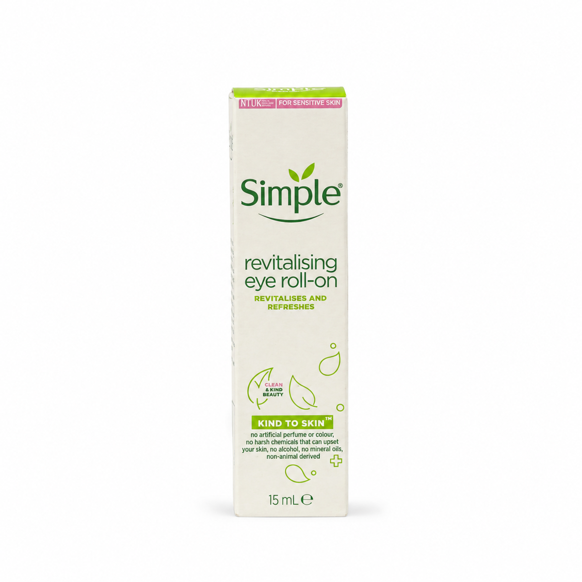 Simple Revitalising Eye Roll On -15ml · Default Title