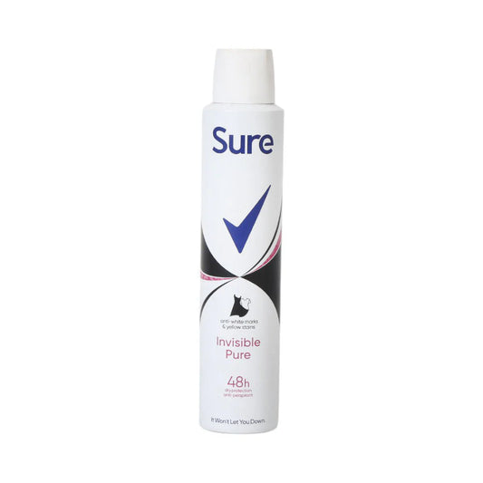 Sure Body Spray Invisible Pure -200ml-
