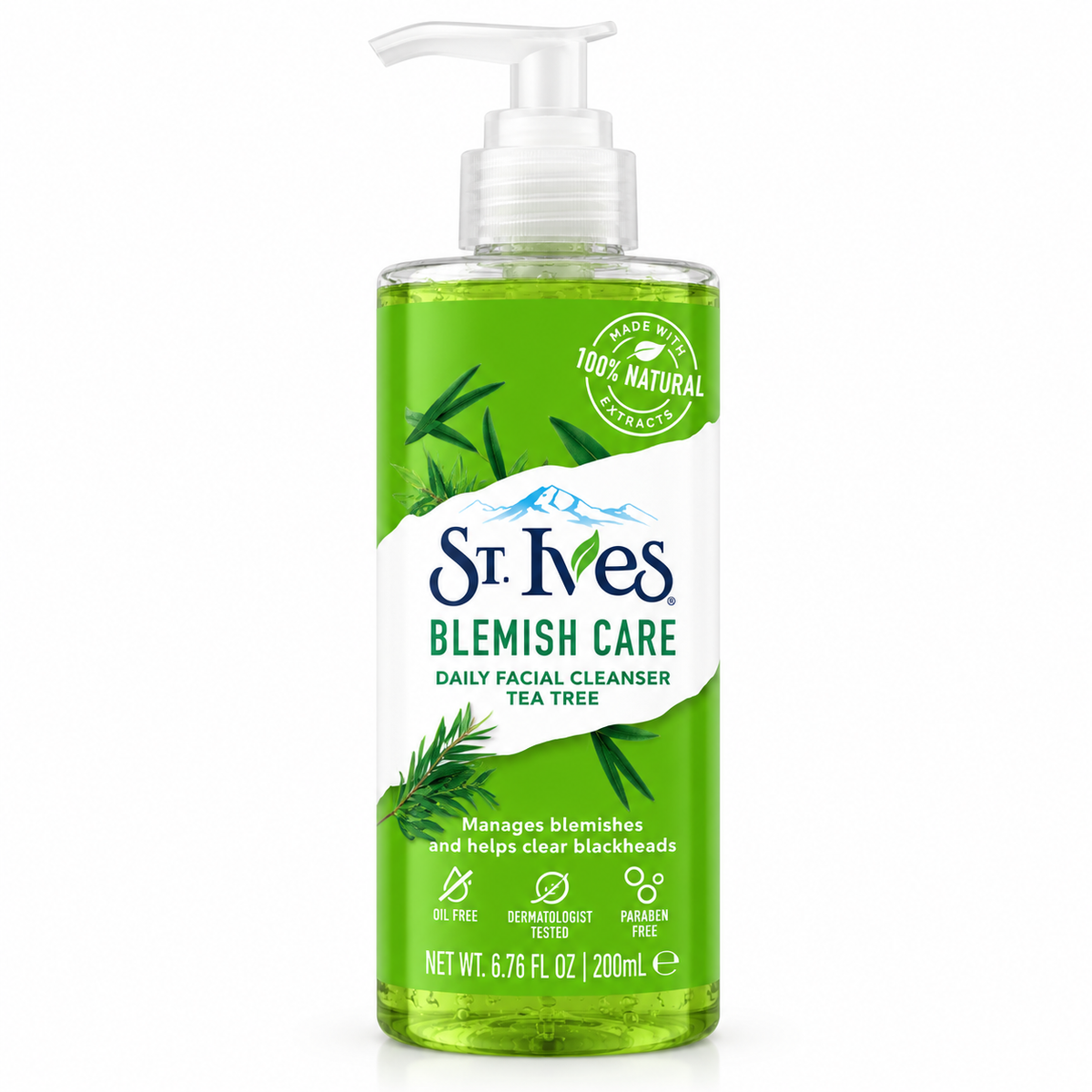 STIves Body Wash Blemish CareTea Tree -200ml- · Default Title