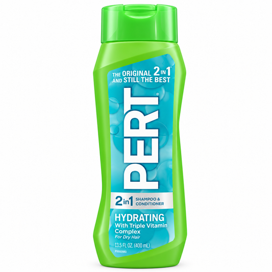 Pert 2-in-1 Shampoo Hydrating - 400ml - · Default Title