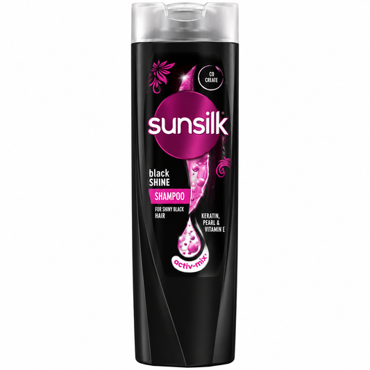 Sunsilk Shampoo Black Shine -160ml- · Default Title