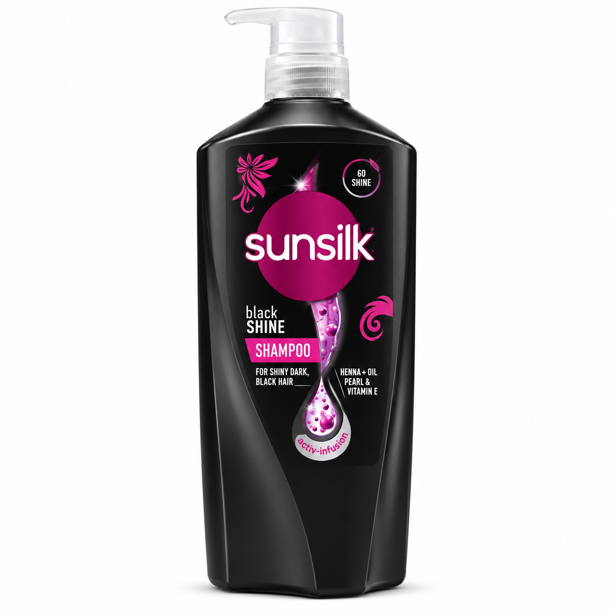 Sunsilk Shampoo Black Shine 625Ml · Default Title
