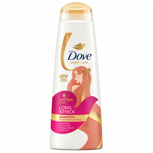 Dove Shampoo Long & Thick 300ml · Default Title