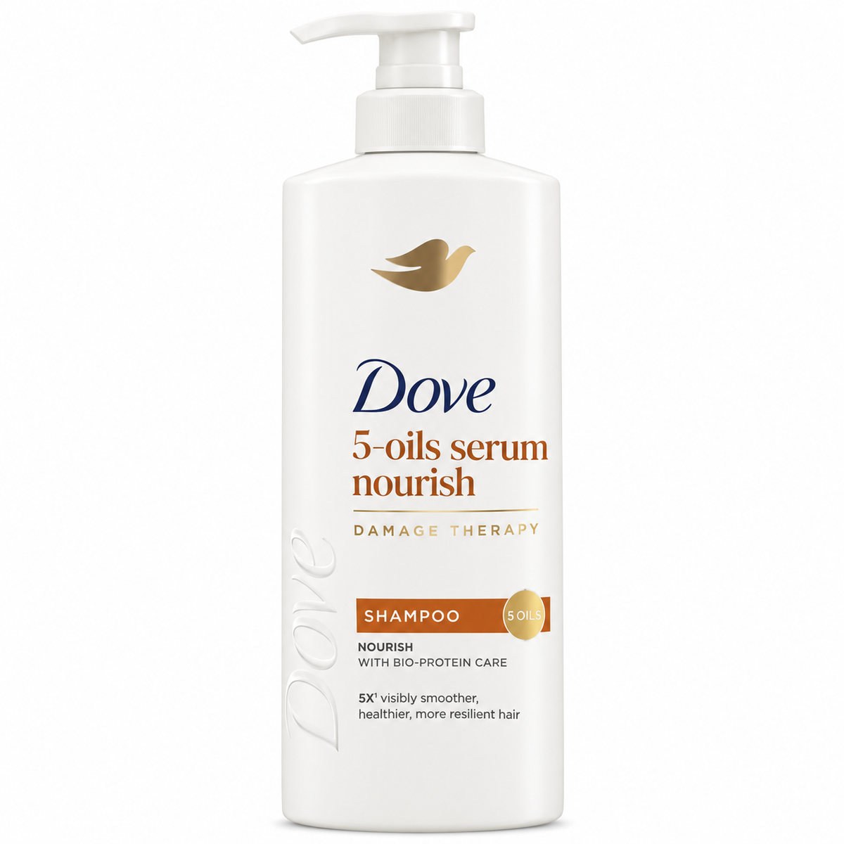 Dove Shampoo 5-oil Serum Nourish -380ml · Default Title