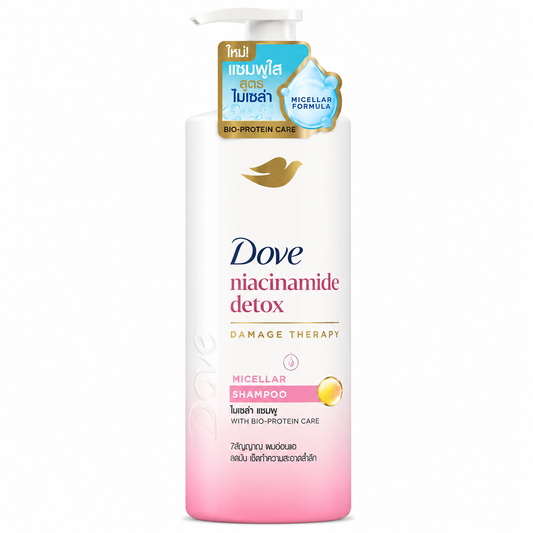 Dove Shampoo Niacinamide Detox -380ml · Default Title