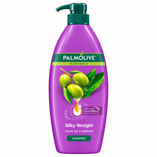 Palmolive Silky Straight Olive Oil&Keratin -680ml · Default Title