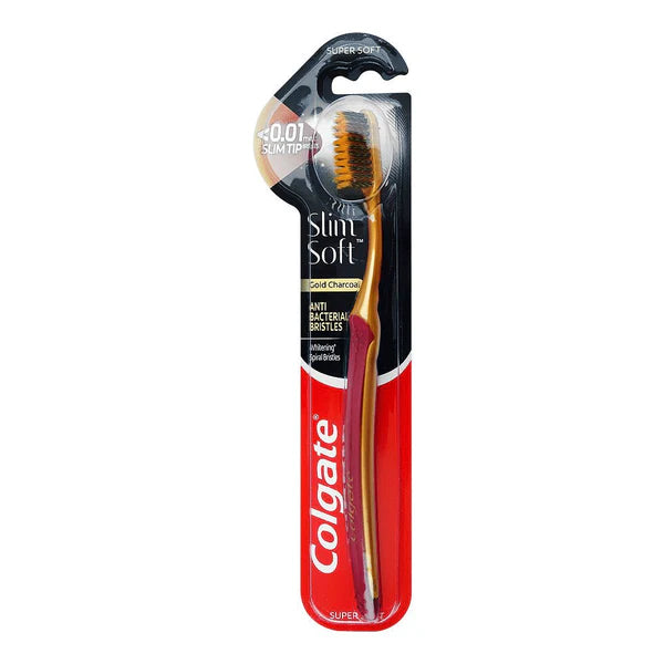 Colgate Gold Charcoal Super Slim Soft