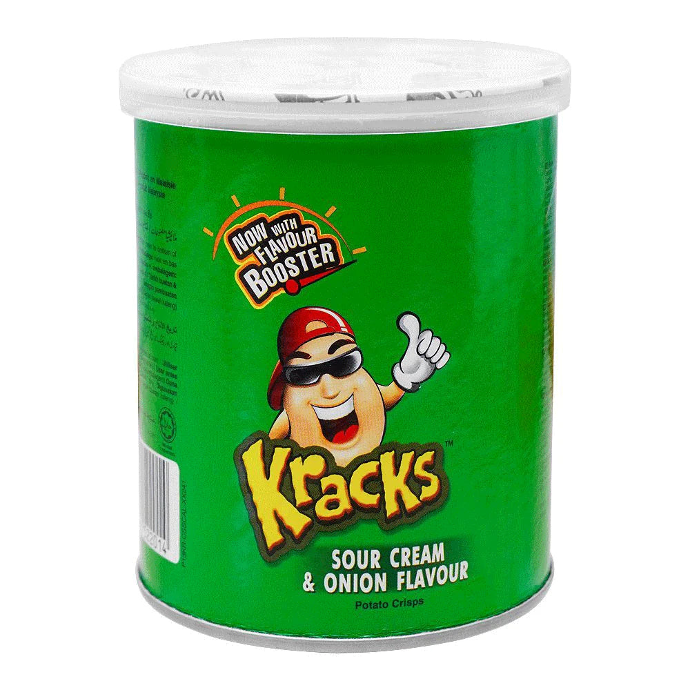 Kracks Potato Crisp Sour Cream & Onion 45gm