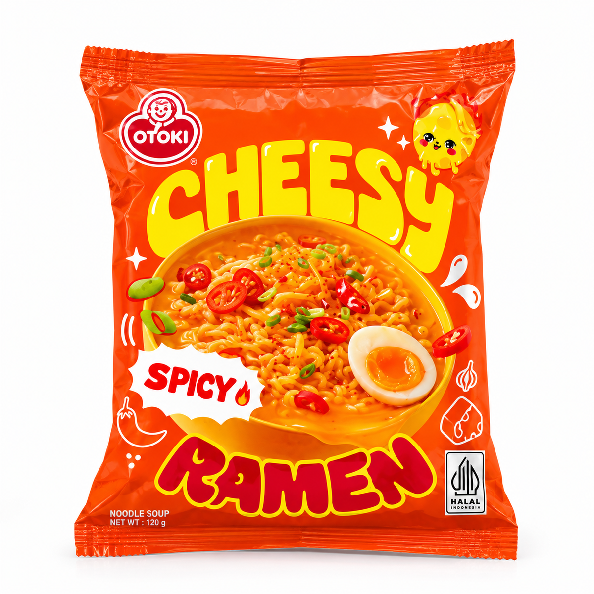 Otoki Cheesy Spicy Ramen -110g · Default Title