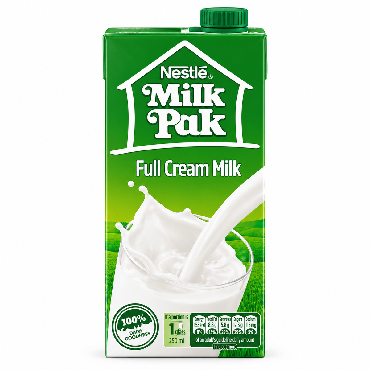 Nestle Milk Pack Full Cream Milk - 1Ltr · Default Title