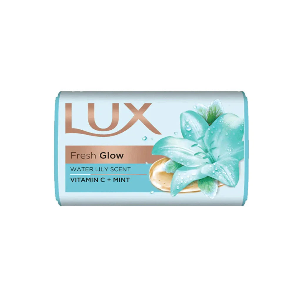 Lux Soap Fresh Glow Water Liliy Scent -128g